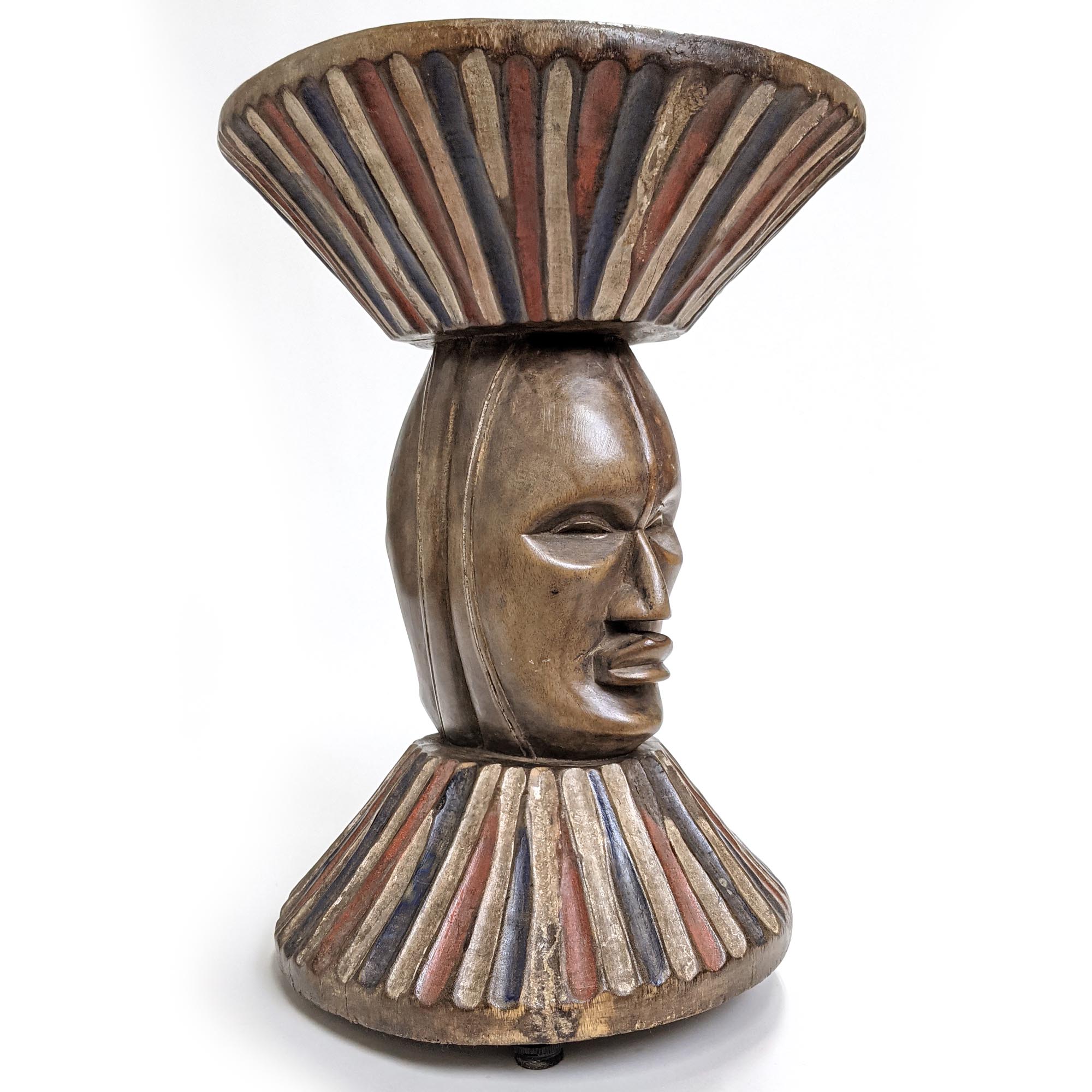 骨董　（インテリア）アフリカの椅子