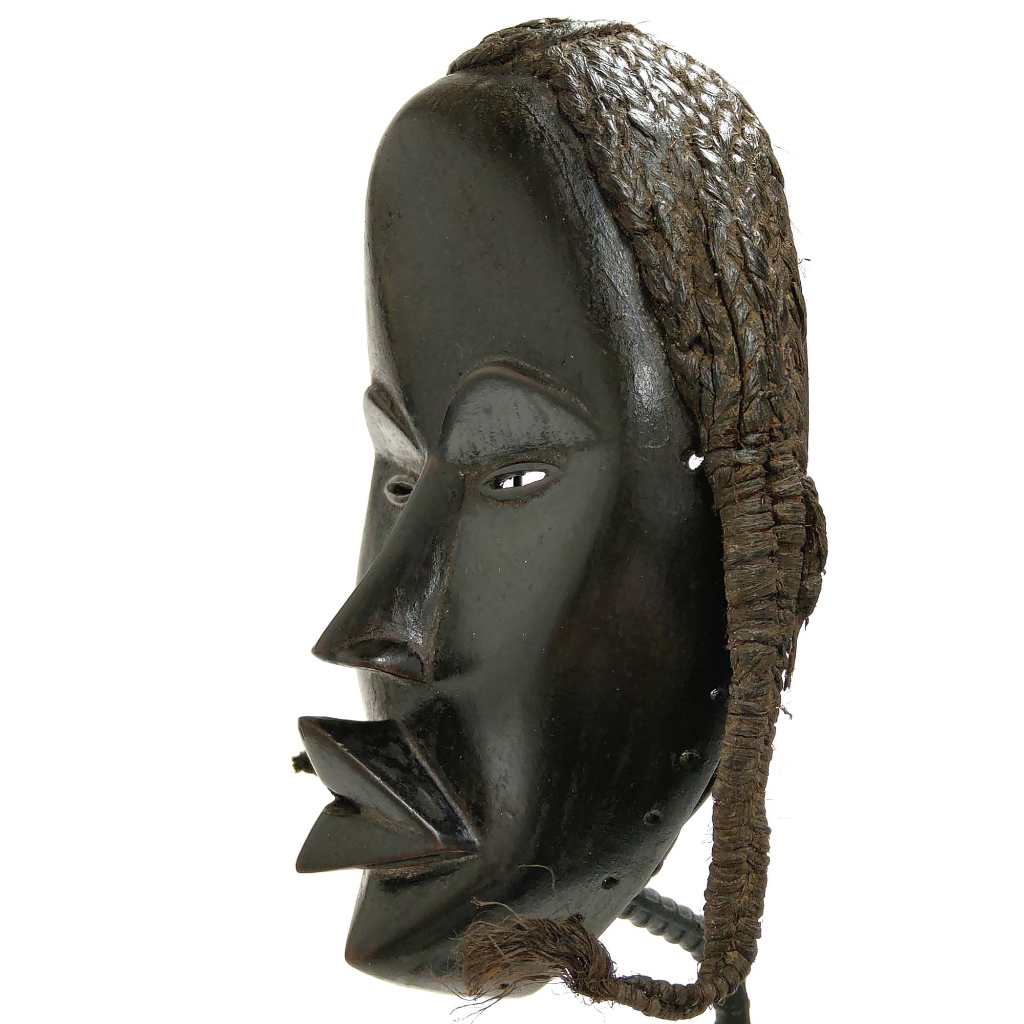 ダン族仮面 （23cm）【アフリカン 仮面 アート】 (f151-22) アフリカ雑貨店 アフロモード