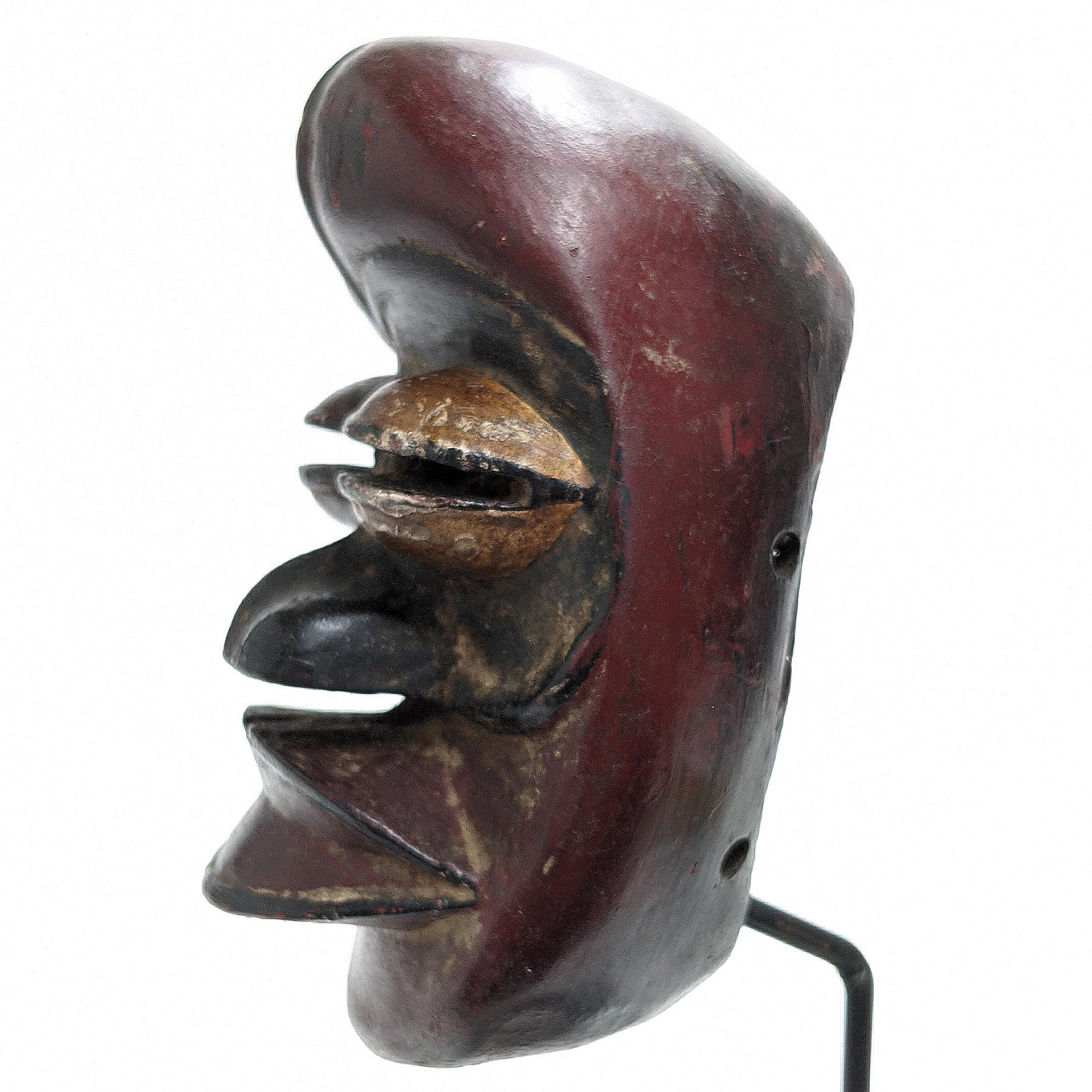 ベテ族パスポートマスク【アフリカンアート 仮面】 (f212-03) アフリカ雑貨店 アフロモード