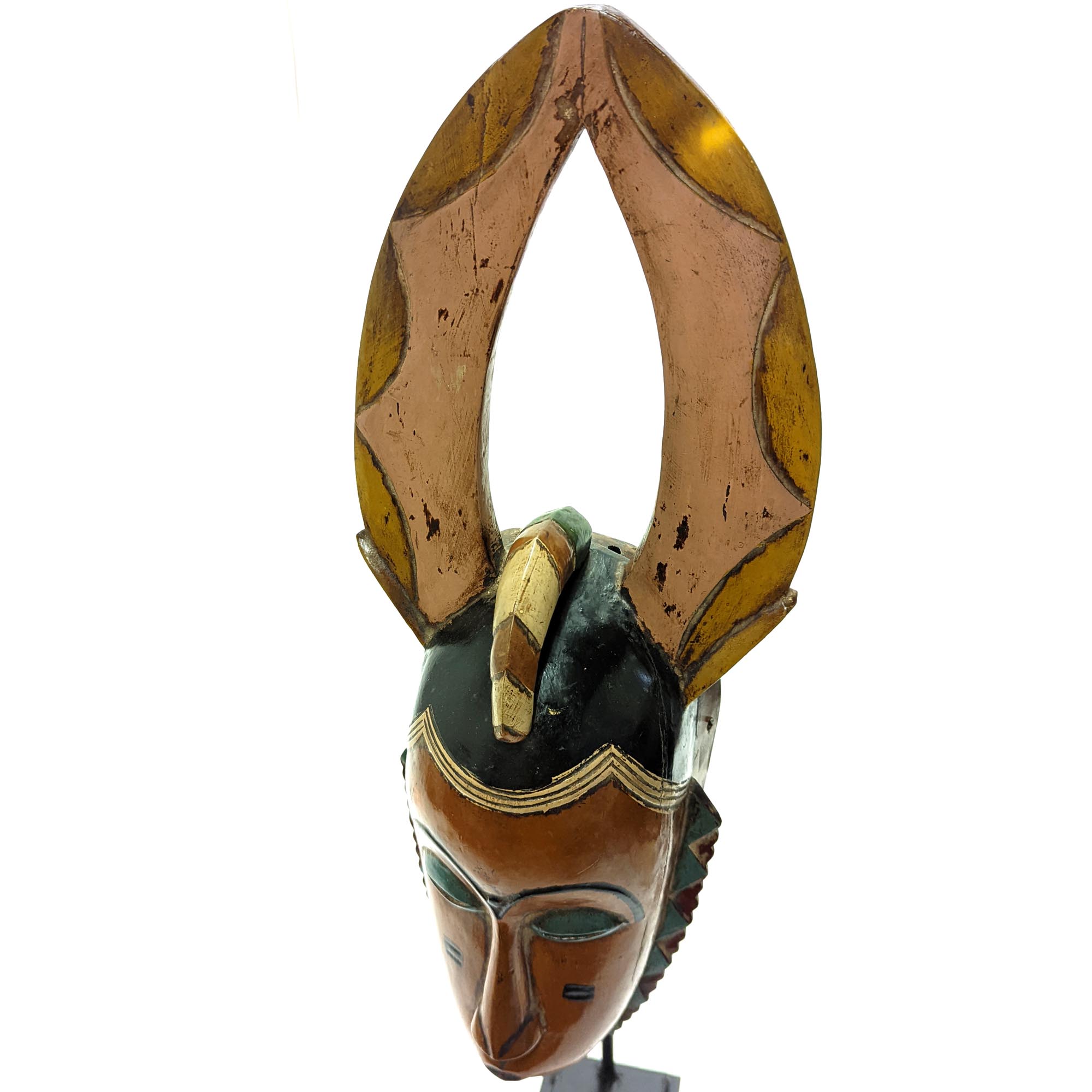 グロ族マスク 50cm アフリカン プリミティブアート 仮面 （n151-03） アフリカ雑貨店 アフロモード