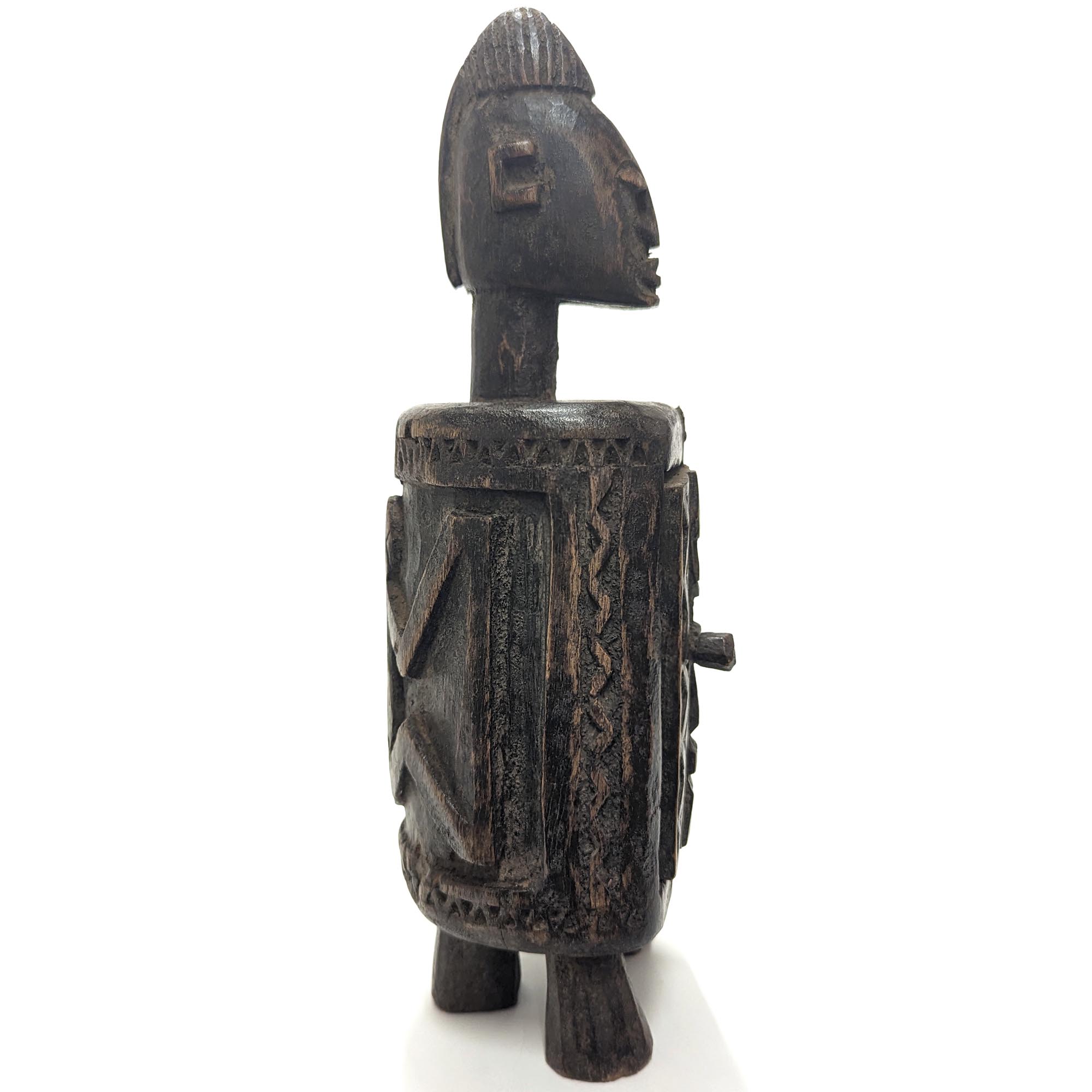 ドゴン族薬箱 31cm アフリカン プリミティブアート 木彫品 （n330-03） - アフリカ雑貨店 アフロモード