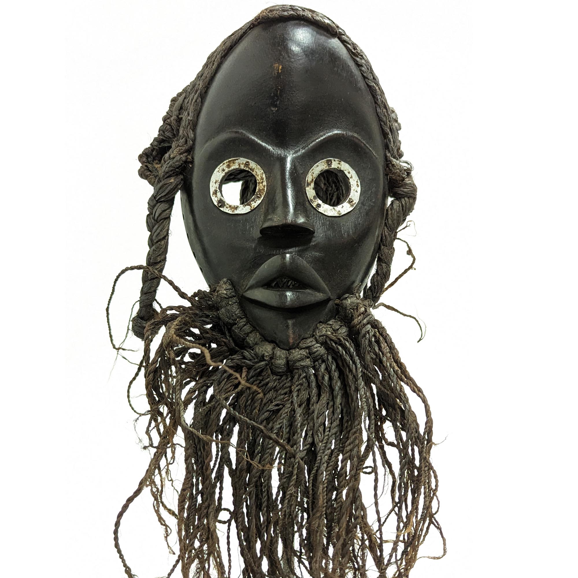 ダン族マスク アフリカンアート 仮面 （n331-15） アフリカ雑貨店 アフロモード