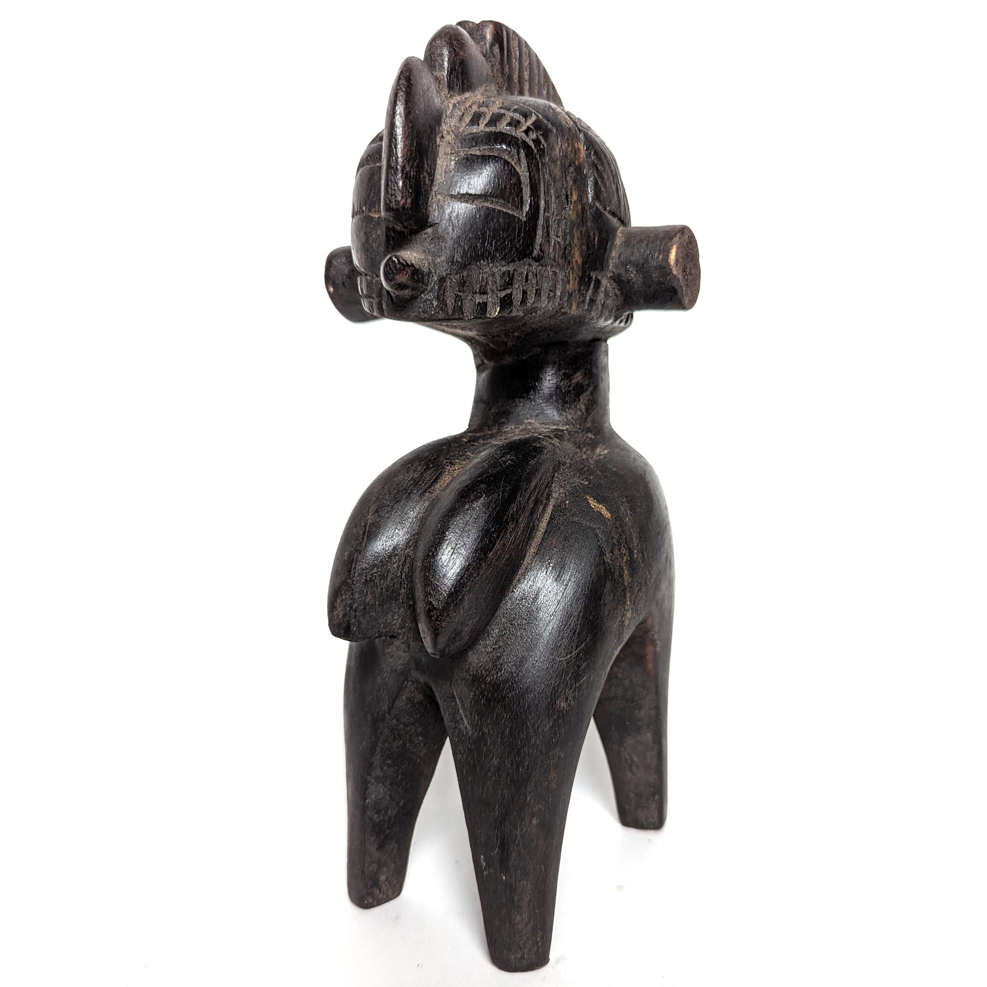 アフリカ 呪物 木彫り 木像 彫刻 ブードゥー教 - 彫刻/オブジェクト