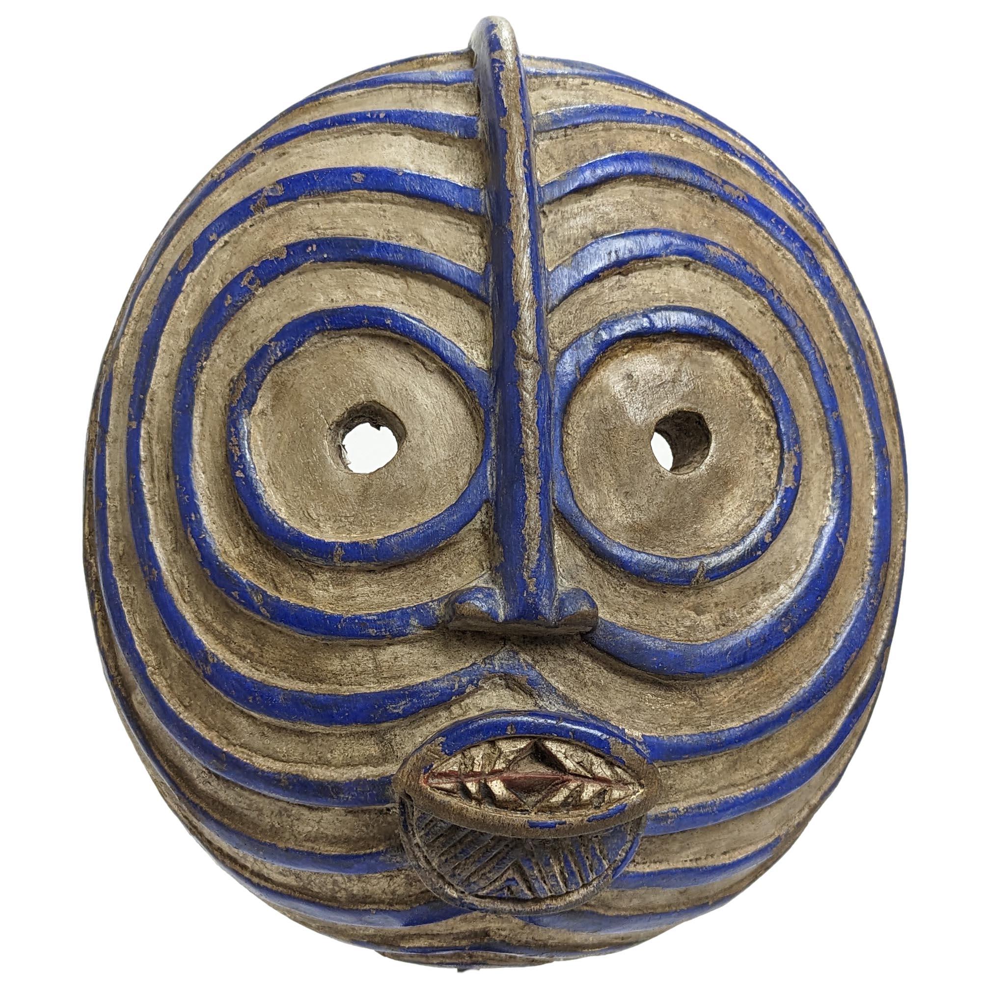 ソンゲ族マスク アフリカンアート 仮面 （p260-26） アフリカ雑貨店 アフロモード