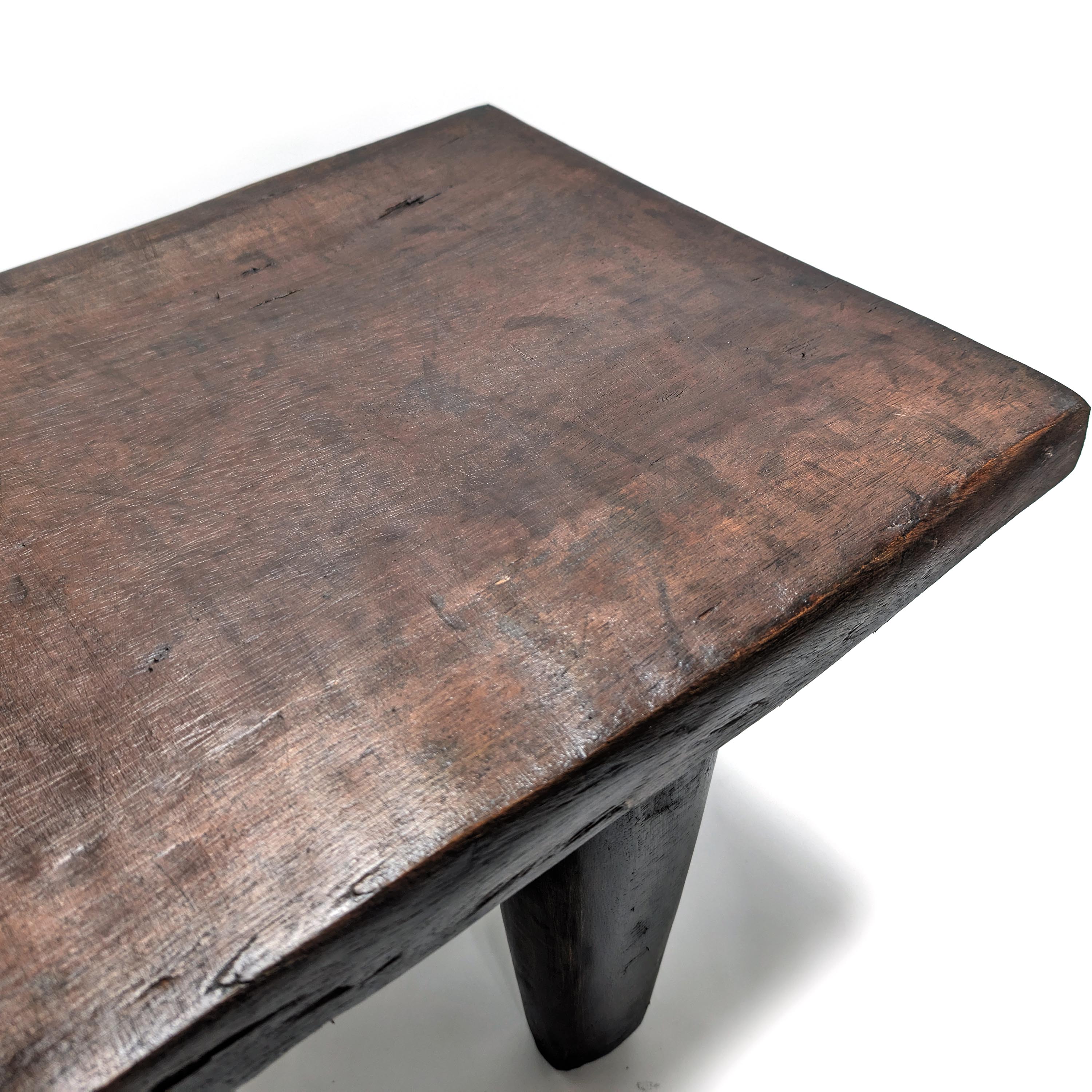セヌフォ族テーブル兼ベンチ 座面103×40cm アフリカの家具 （p265-18