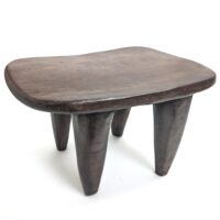 セヌフォ族腰掛 座面38x26cm アフリカの家具 スツール 椅子 （p265