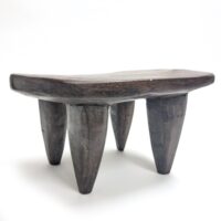 セヌフォ族腰掛 座面38x26cm アフリカの家具 スツール 椅子 （p265-30
