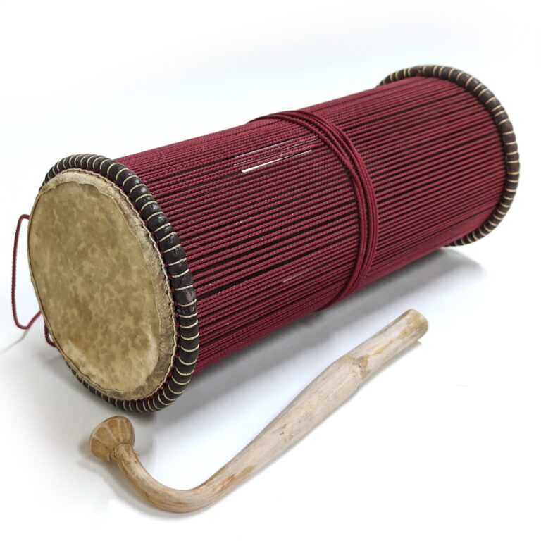 新型 トーキングドラム タマン タムタム アフリカ民族楽器 （p265-33 