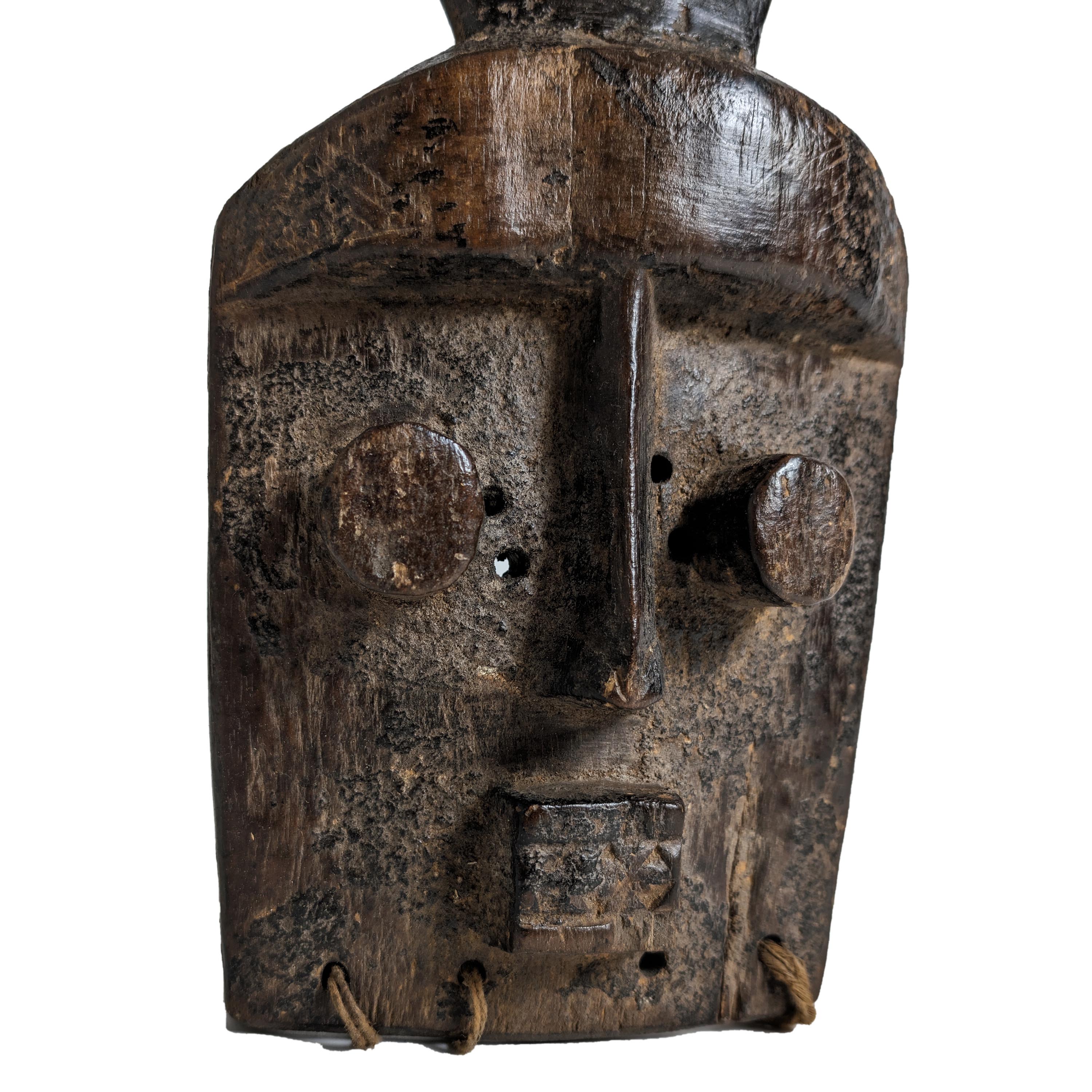 グレボ族仮面 61cm アフリカン プリミティブアート マスク （p300-01 