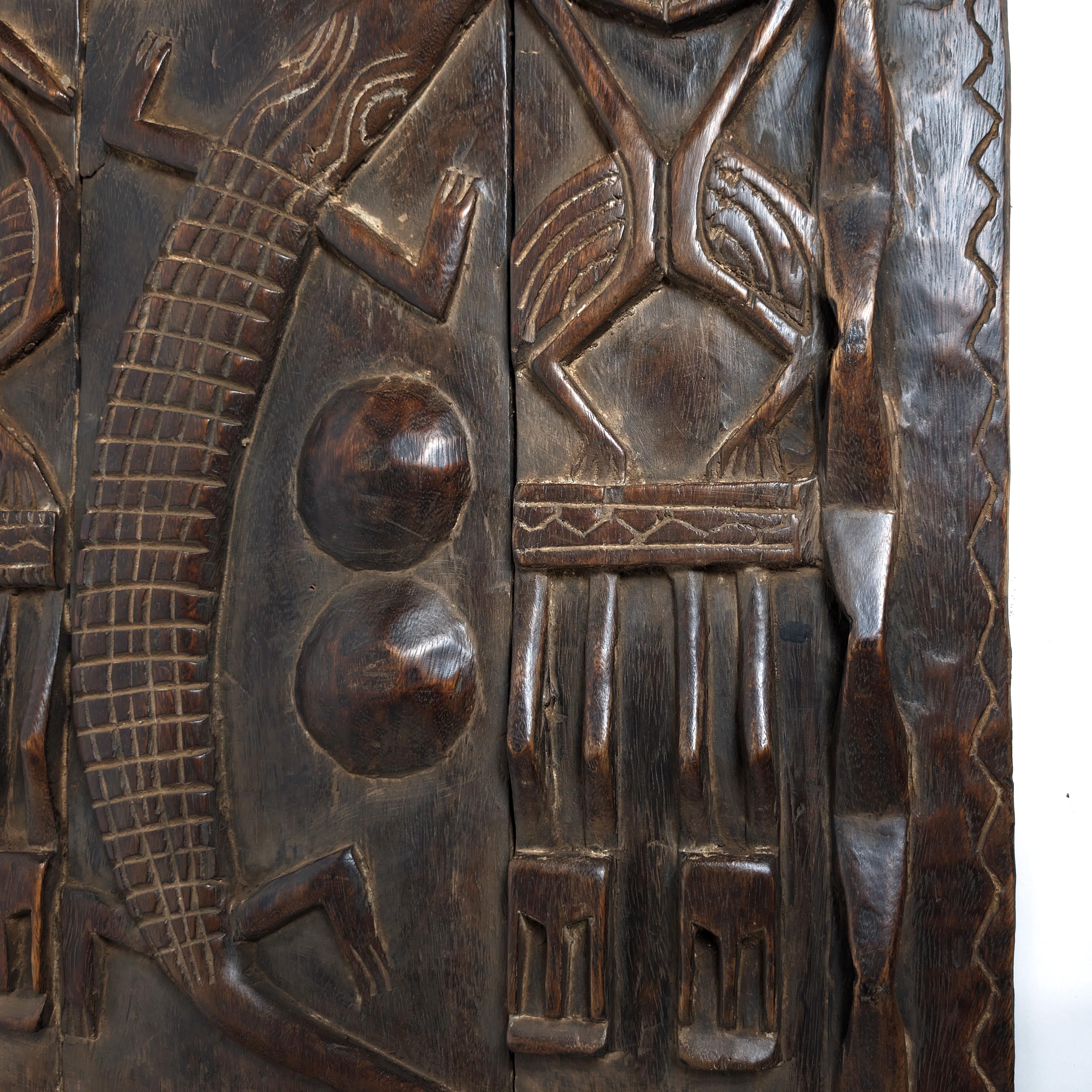 ドゴン族 扉 』アフリカ プリミティブアート アフリカンアート 木彫 