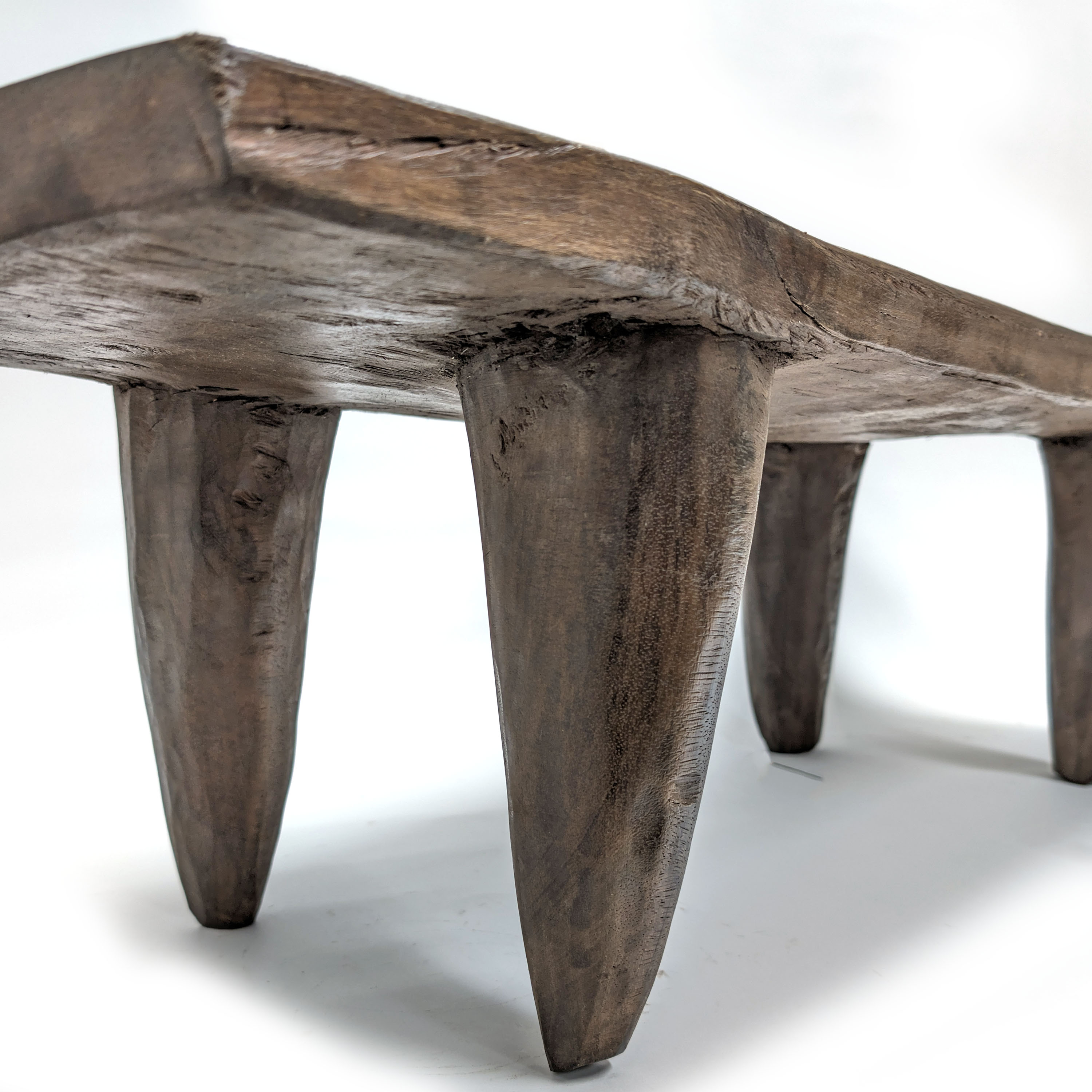 セヌフォ族　テーブル　ベンチ座面約111x40cm