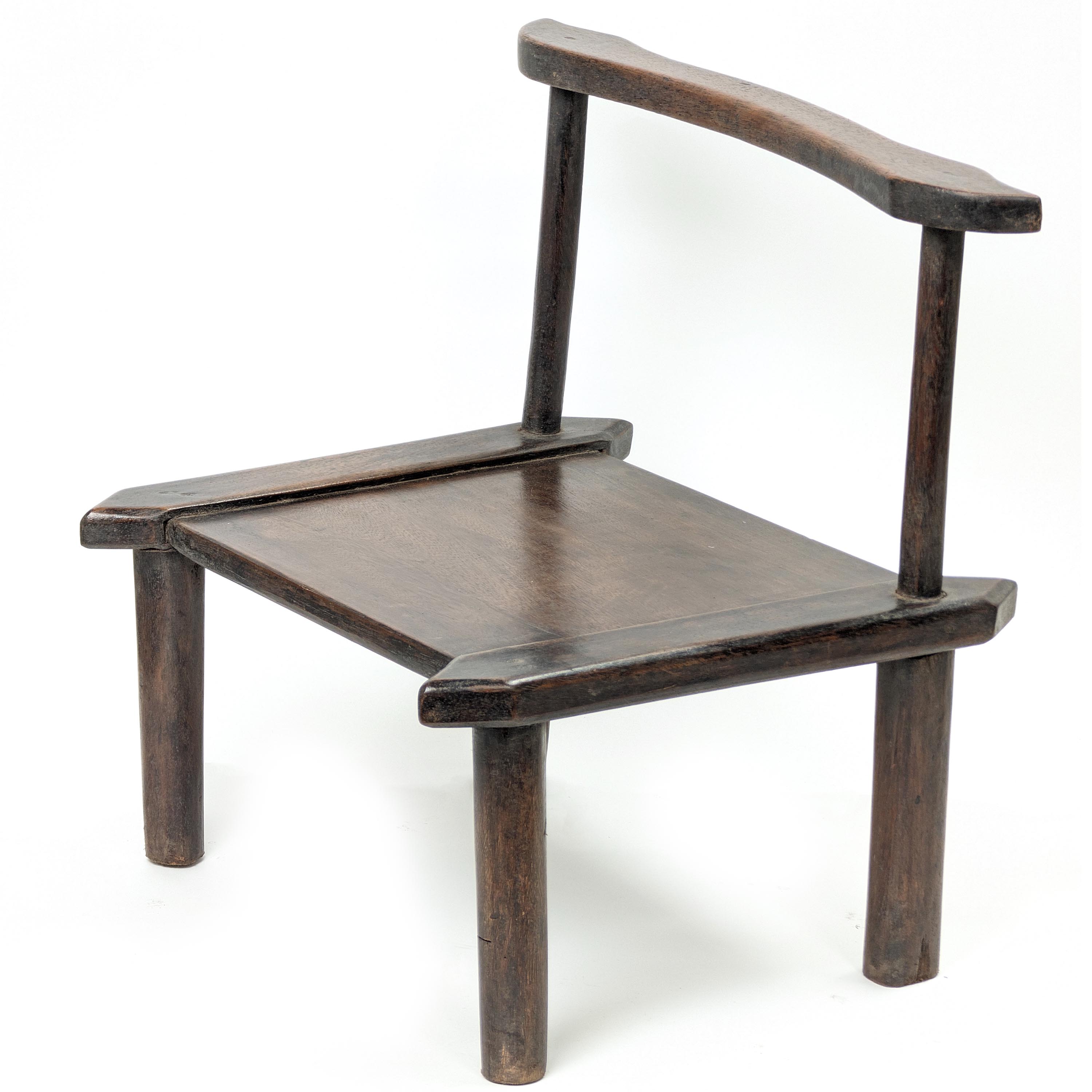 バウレ族の椅子 アフリカの家具 スツール （p578-12） - アフリカ雑貨 