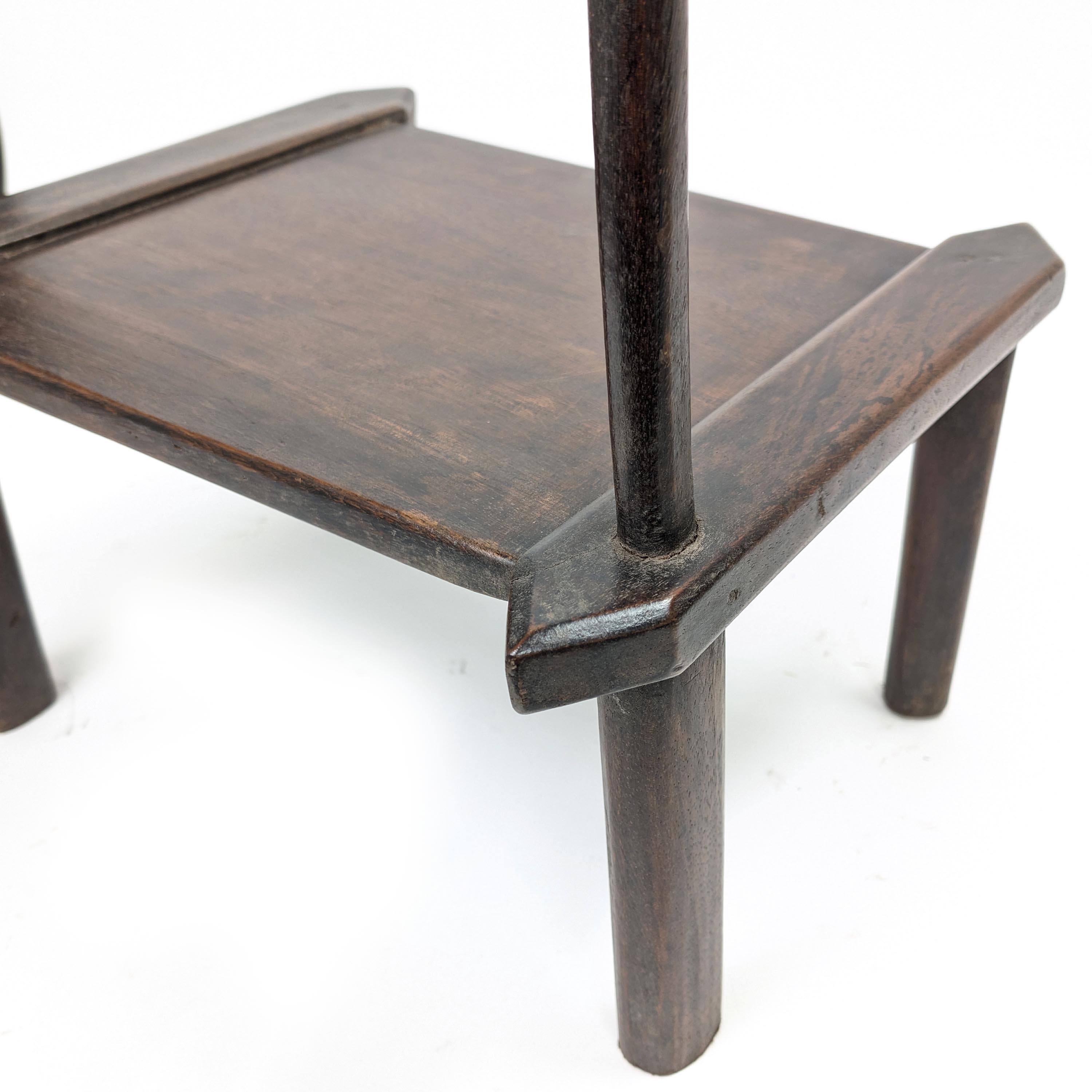 バウレ族の椅子 アフリカの家具 スツール （p578-12） - アフリカ雑貨 