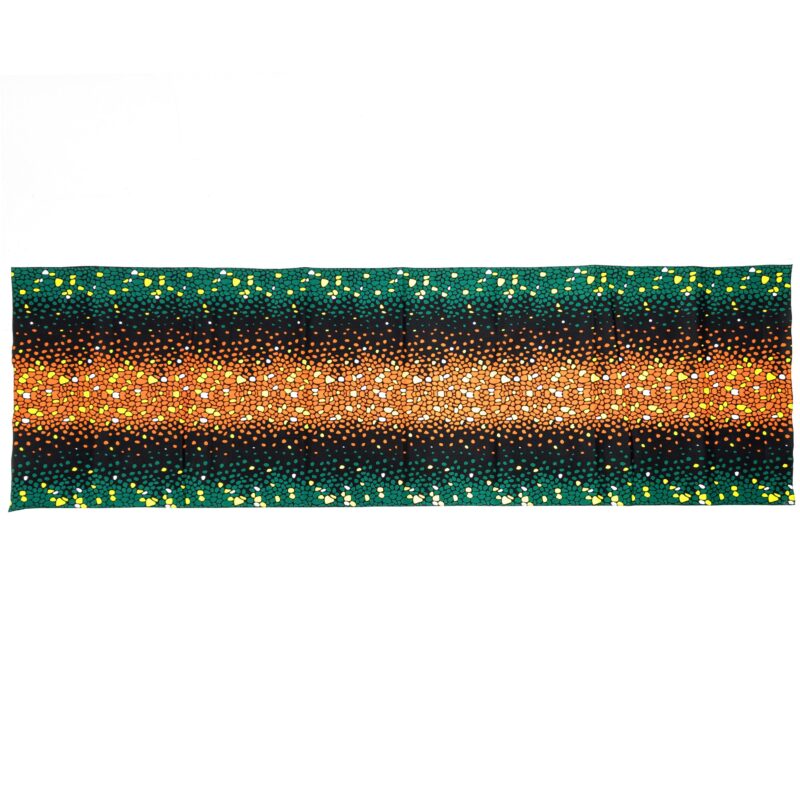 フラー（頭巻布）アフリカンターバン・ヘアバンド《WAX強度・普通》 （r105-72） - 画像 (2)