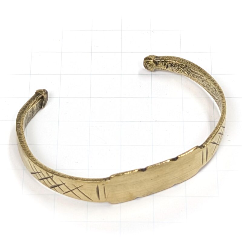 アフリカン メタリック ブレスレット 金属バングル （r114-13）
