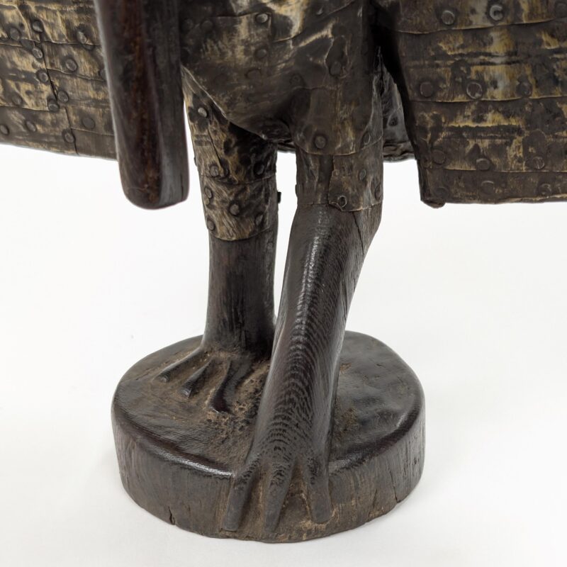 セヌフォ族木彫像カラオ 47cm アフリカン プリミティブアート （r121-20） - 画像 (8)