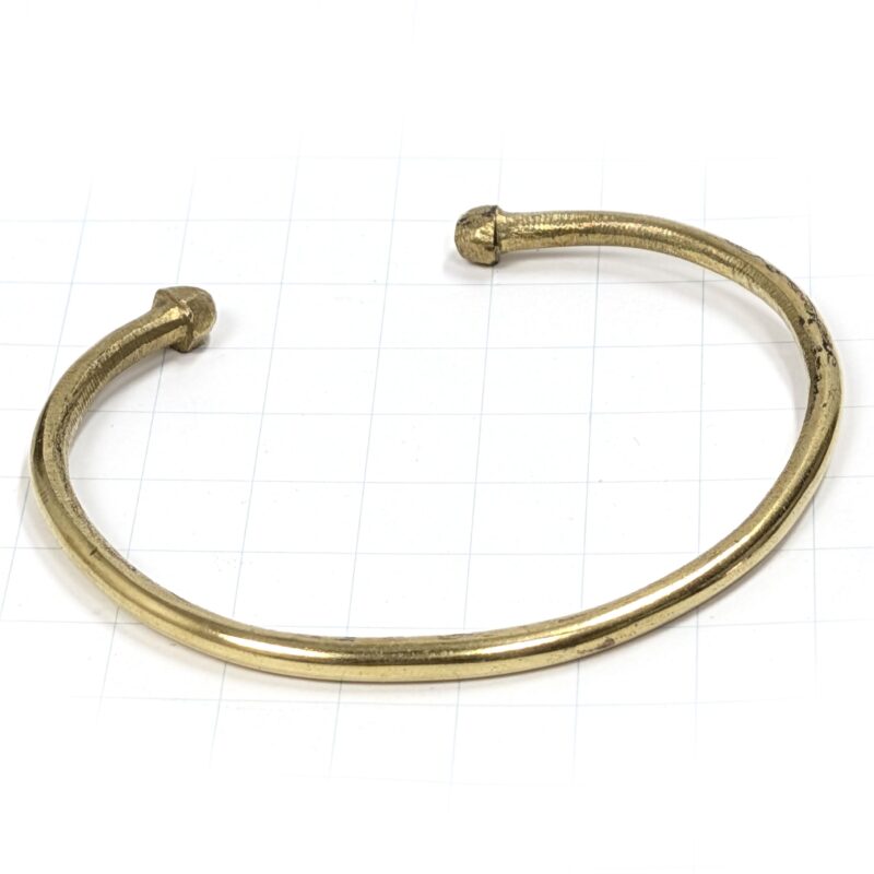 アフリカン メタリック ブレスレット 金属バングル （r123-07）